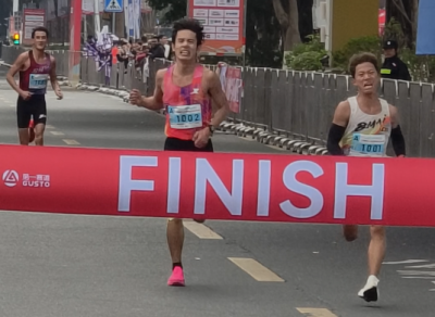 “梅州的印象一如既往的好！” 烟台选手张德成二度征战梅州半马再摘亚军