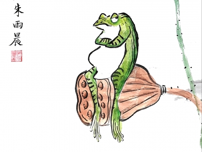 梅江区嘉应中学朱雨晨丨绘画