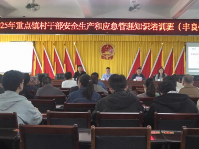 丰顺丰良镇举办镇（村）干部安全生产和应急管理知识培训班