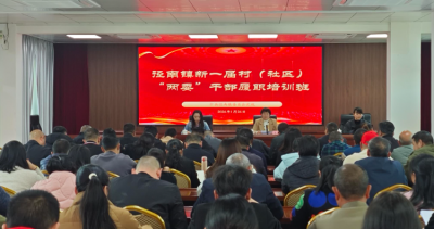 兴宁市径南镇举办新一届村（社区）“两委”干部履职培训班