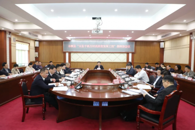 丰顺县“百县千镇万村高质量发展工程”指挥部会议召开