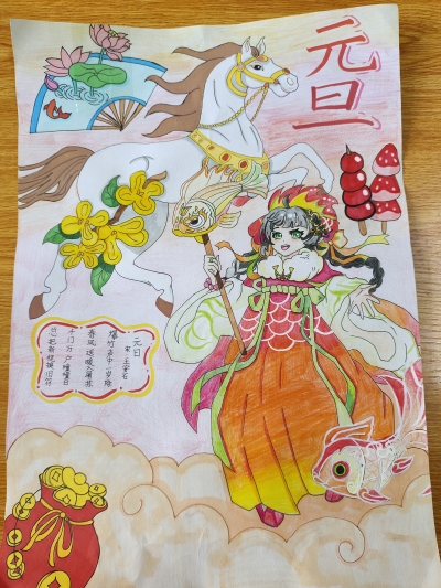 梅江区鸿都小学谢舒存丨绘画