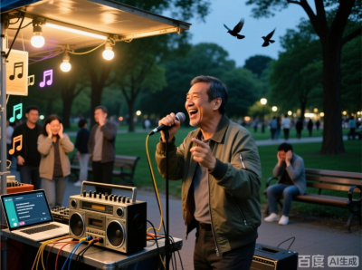 K歌摊昼夜开唱，“难顶”！梅城江北文化公园噪音超标引民怨