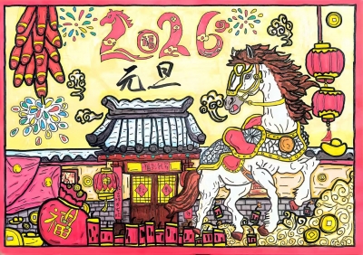 大埔县张云栽实验小学黄铭熙丨绘画