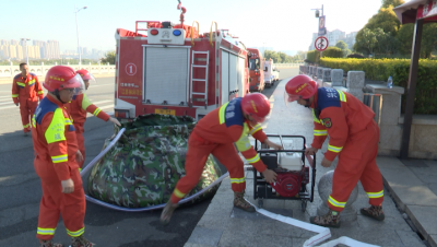 兴宁开展森林防火演练