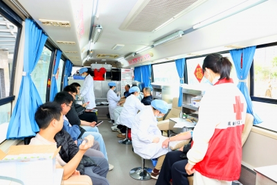 热血暖新春！蕉岭县无偿献血专场采血超2万毫升