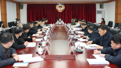 市政协党组（扩大）会议暨八届第四十七次主席会议召开：传达学习贯彻习近平总书记近期重要讲话重要指示精神