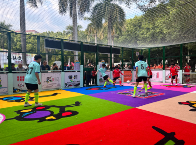 首届梅江区青少年笼式足球联赛比赛结果出炉