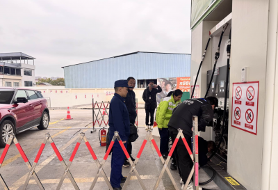 平远多部门开展易燃易爆场所消防安全联合检查