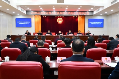 市人大常委会召开重点督办建议办理结果满意度测评会：高效务实做好建议办理工作