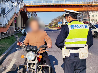 为期一年！梅江公安开展电摩专项整治行动