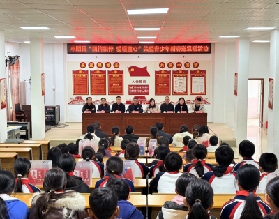 团情相伴 爱暖童心！丰顺县举办关爱青少年新春送温暖活动