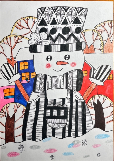 兴宁市第一小学刘伊扬丨绘画