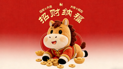 大年初五，迎财神！