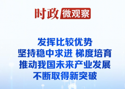 时政微观察丨推动未来产业发展不断取得新突破