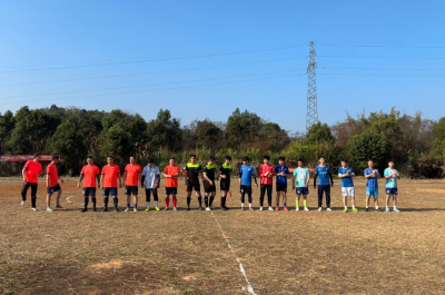 梅县区梅西镇2026年“梅西商会贺岁杯”足球赛火热开赛