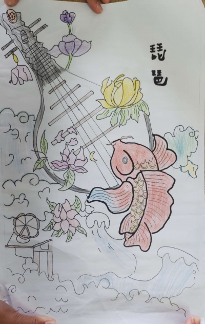 大埔县大埔小学杨雨霏丨绘画