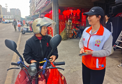 筑牢生态安全防线！市生态环境局联合开展烟花爆竹燃放污染防控宣传活动