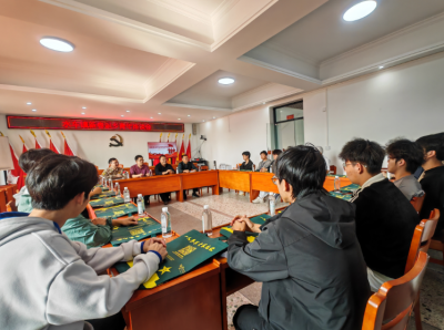 梅县区水车镇开展新春返乡青年国防教育暨政策宣讲座谈会