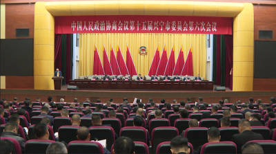 兴宁市政协十五届六次会议举行大会发言