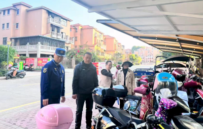 平远多部门开展电动自行车专项整治联合检查