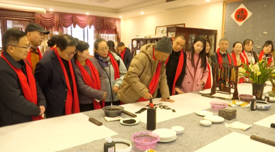 蕉岭县“2026迎新春美术作品展”开幕