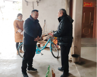 走村入户送新春 检民连心暖人心！蕉岭县检察院组织开展新春慰问活动