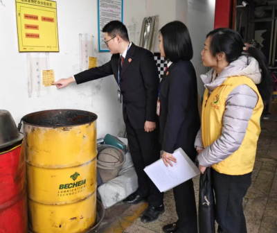 废机油“有家可归”了！蕉岭检察开展汽修行业危废整改“回头看”