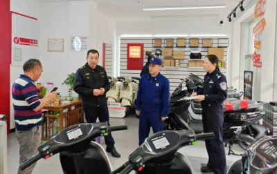多方联动查源头！平远开展电动自行车销售点联合检查行动