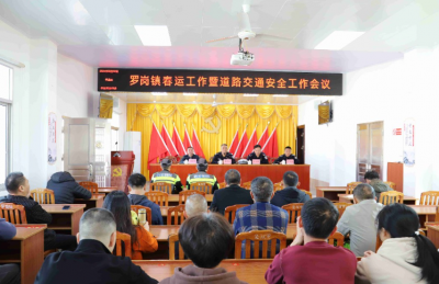兴宁市罗岗镇举行春运工作暨道路交通安全工作会议