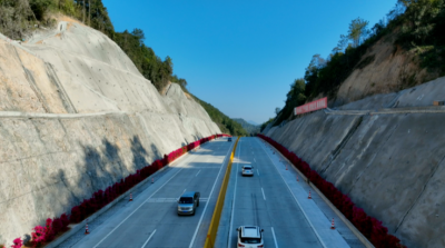 新春通途！国道G205线蕉岭段全幅通车 粤闽交通大动脉全线贯通  