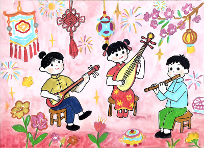 大埔小学邓心诚丨绘画