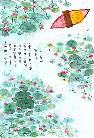 梅江北实双语学校余宣澄丨绘画　