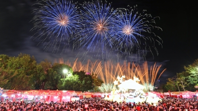 视觉盛宴来啦！“请到梅州过大年”系列活动热闹继续，年味氛围感拉满~