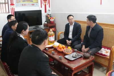 岁寒情深！邓强到兴宁市龙田镇开展春节慰问活动