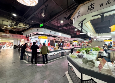 文明在身边丨让“菜篮子”装满幸福感！梅城百花洲市场，大变样了！