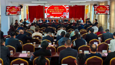 兴宁市新圩镇2026年乡情通报座谈会暨招商引资推介会、新能源动力电池综合利用产业乡情座谈会举办