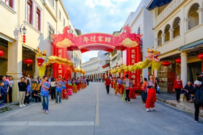 游千年古镇，品客味春节！梅县区举行2026年“请到中国·松口过大年”活动