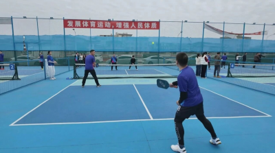  以球会友迎新春 职工运动展风采！梅县区新城办举办“活力迎春·‘匹’聚精彩”匹克球邀请赛 