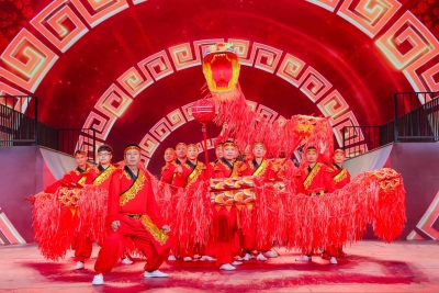 梅州非遗“花环龙”亮相央视2026年非遗晚会！