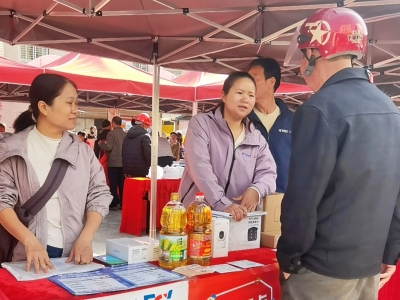 文明集市暖乡野！平远热柘电信智联服务获点赞