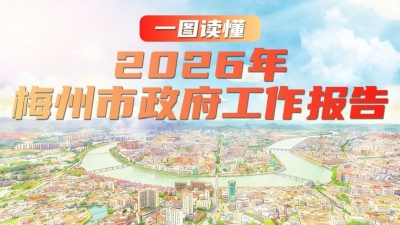 收藏！一图读懂2026年梅州市政府工作报告