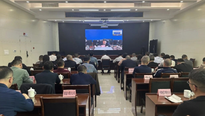 丰顺县组织收听收看全市森林防灭火暨加强户外涉险活动安全管理工作视频会议