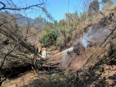 罚款+警告！梅江区通报一起违规野外用火案件