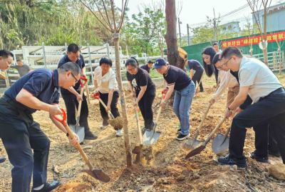 梅州人才周丨植树添绿+政策宣讲！这场活动在广东梅州经济开发区举行