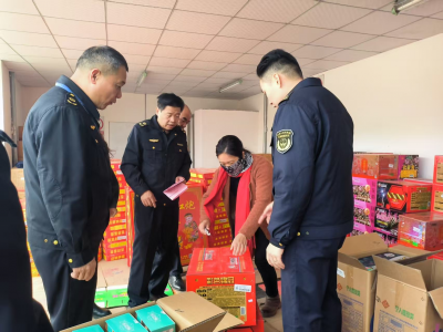 保持高压！梅江区开展烟花爆竹联合执法行动