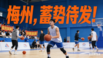 “粤BA”本月底开赛，梅州队赛程出炉！3月22日主场迎战劲旅东莞队