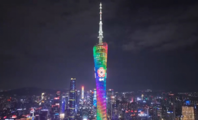 广州塔上梅花开，梅州街头木棉红！这场梦幻联动点亮双城！