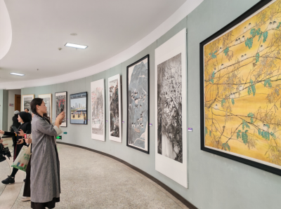 梅州画院2025聚焦“百千万工程”主题创作汇报展开幕