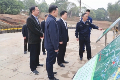 张志锋率队检查丰顺县埔寨镇元宵节“烧火龙”活动安防保障、应急处置等工作